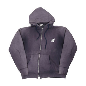 Sudaderas con capucha Sunfade de talla grande a la moda para hombre en diferentes colores Logotipo personalizable Temporada de invierno Nuevo diseño teñido liso - Product Image 1