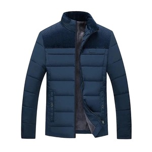 Vestes en duvet personnalisées Manteau d'hiver à capuche Veste d'hiver en duvet de canard pour hommes - Product Image 4