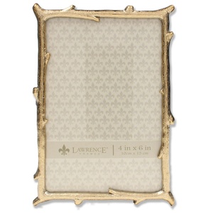 Modern Decorative <b>Gold</b> Plated Metal Picture <b>Frame</b> Round Wall Hanging for Home Office for Gifting - Product Image 2