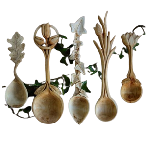 Cuillère de service en bois d'acacia de haute qualité Ensemble d'ustensiles de cuisine en bois du Vietnam Cuillère en bois de qualité pour la cuisine - Product Image 6