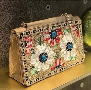 กระเป๋าปักลายกระเป๋าที่ไม่ซ้ำใครสไตล์โบฮีเมียนกระเป๋าถือคลัทช์มือกระเป๋าซับในดีไซน์แฟนซีขายส่ง - Product Image 2