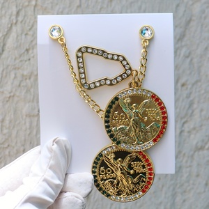 Épingle de collection de pièces de 50 pesos personnalisées Épingle à chapeau en alliage de zinc du Mexique - Product Image 1