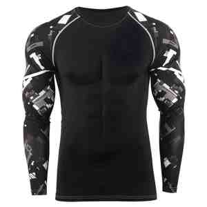 OEM Diseño Hombres Rash Guard Transpirable y Ropa de Calle Nueva Llegada Cantidad a granel con Precio de Fábrica Hombres Rush Guard - Product Image 6