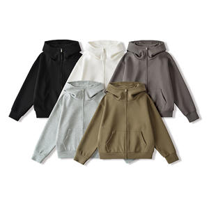 Nuevo estilo elegante mujer sudaderas con capucha elegante cómodo Casual logotipo personalizado Unisex bolsillos ropa de invierno 100% algodón polar - Product Image 2