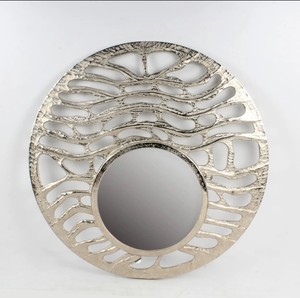 Durable Quality <b>Flower</b> Shape Design Wall <b>Mirror</b> Decorative Home Hotel Wall Mounted Bathroom Use Wall <b>Mirror</b> - Product Image 2