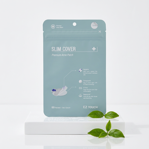 Patch anti-acné hydrocolloïde ultra-fin invisible - Fabriqué en Corée - EZ Touch Slim Cover 12 mm Patch cicatrisant extra-fin pour l'acné - Product Image 1