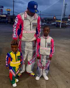 Survêtements en polyester pour hommes, veste et pantalon en nylon avec fermeture éclair, jogging, coupe-vent deux pièces, survêtement en nylon blanc léger - Product Image 1