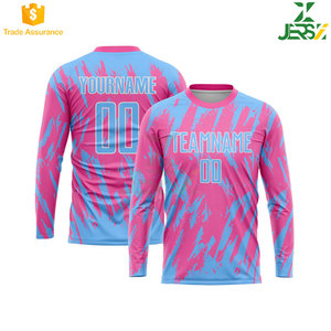 เสื้อฟุตบอลแขนสั้นพิมพ์ลายโพลีเอสเตอร์แบบยูนิเซ็กซ์ กางเกงขาสั้นสำหรับฝึกซ้อม ชุดฟุตบอลฤดูหนาวสำหรับผู้ใหญ่ จัดส่งโดยตรงจากโรงงาน - Product Image 4