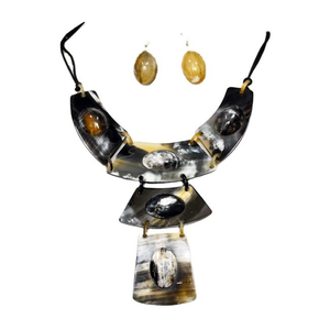 Collar con colgante de joyería de cuerno de búfalo clásico hecho a mano, forma de Animal de Color Natural, tamaño personalizado, gran oferta de glowin fashion - Product Image 2