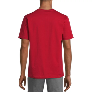 2021 logotipo impreso bordado personalizado algodón Spandex Jersey Dip teñido camiseta hombres manga larga Casual JIN cantidad lisa - Product Image 3