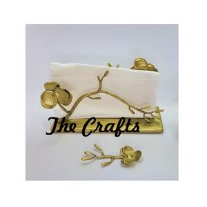 Servilletero con forma de triángulo de calidad superior en soporte de papel tisú de Color dorado de Metal a un precio aceptable - Product Image 3