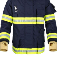 Traje de bombero Ropa resistente al fuego para bombero Resistencia a altas temperaturas Traje de extinción de incendios estructural Resistente al fuego