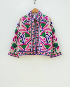 เสื้อแจ็กเก็ตปักลาย suzani งานแฮนด์เมดออกแบบได้ตามต้องการ - Product Image 1