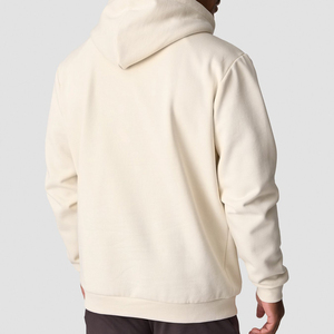 Sweatshirts à capuche d'hiver pour hommes 100% coton décontracté mode manches régulières col à capuche solide fabrication en gros - Product Image 3