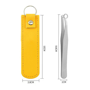 Tondeuse à poils de nez en acier inoxydable de haute qualité à pointe arrondie avec logo personnalisé Produit de beauté le plus vendu pour hommes et femmes - Product Image 4