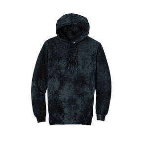 OEM ODM Mens Tie Dye Hoodie Cotton Fleece Pullover Hoodie with Kangaroo Pocket Sudadera con impresión personalizada a granel para hombres - Product Image 1
