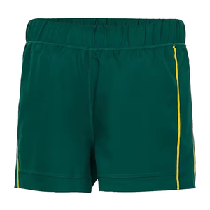 Pantalones Cortos de Rugby de Poliéster Color Verde Oscuro, Pantalones Cortos de Fútbol con Cintura Elástica, Costura Interior de 3 Pulgadas, Pantalones Cortos de Rugby para Equipo de Fútbol - Product Image 1