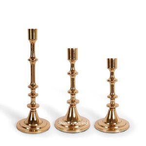Good Quality Metal <b>Taper</b> <b>Candle</b> Holder Tabletop Decorative Handmade <b>Candle</b> Stand for Christmas & Wedding Decor - Product Image 5