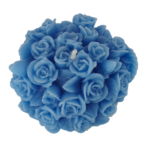 Flower Bouquet Scented <b>Candle</b> | Handcrafted Rose Basket <b>Candle</b> for Home Décor, <b>Gifting</b> & Aromatherapy - Product Image 6