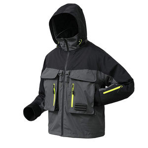 Chaqueta de Pesca Impermeable de 3 Capas 100% Cordura, Protección Solar UPF 50+, Secado Rápido, Duradera, Transpirable, Resistente al Viento, Talla Grande, Sudadera con Capucha para Caza - Product Image 1