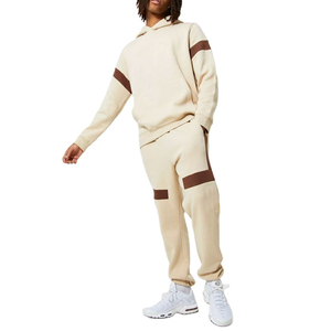 Chándales de invierno para hombre con estampado ligero Patrón sólido Ropa para correr - Product Image 1