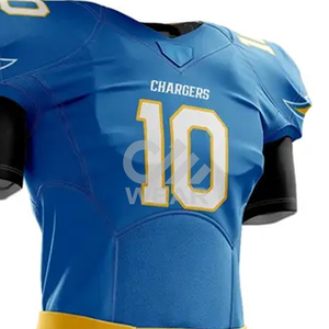 ชุดอเมริกันฟุตบอลสำหรับผู้ใหญ่เครื่องแบบอเมริกันฟุตบอลแห้งเร็วสไตล์ล่าสุด - Product Image 4