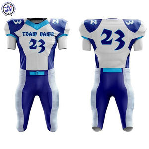 Premium Qualität Männer American Football Uniform Custom Printed Logo Sublimierte Kleidung Sport Wear Polyester American Uniform Set - Product Image 4