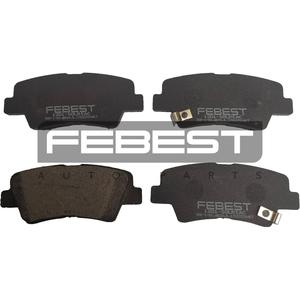 Pastiglie FEBEST (1201-SOLR) - Pastiglie Freno - Product Image 1