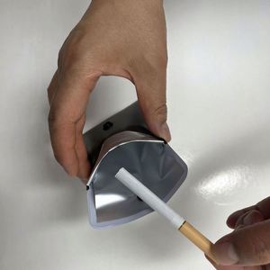 New Portable <strong>Pocket</strong> <strong>Ashtray</strong> Storage Bag Ash Bag Eco Friendly Soft <strong>Small</strong> <strong>Pocket</strong> Circular <strong>Ashtray</strong> - Product Image 5