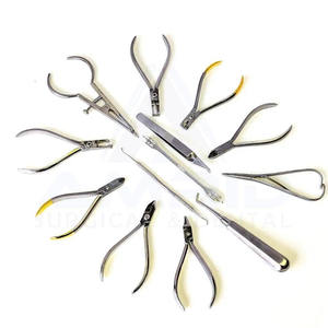 아미리드 외과기구의 프리미엄 품질 수동 스테인리스 스틸 교정용 플라이어 13종 세트 - Product Image 1