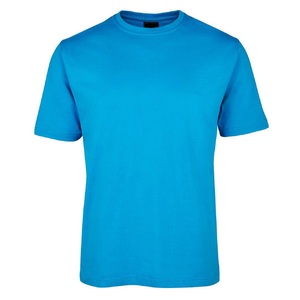 OEM haute qualité personnalisé homme t-shirt à manches courtes o cou goutte épaule conception vierge Planin t-shirt prix de gros de l'usine - Product Image 1