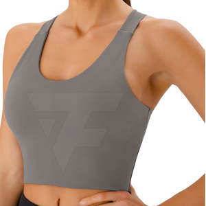 Sujetador Deportivo Ligero transpirable para mujer personalizado para entrenamiento Fitness técnica lavada - Product Image 4