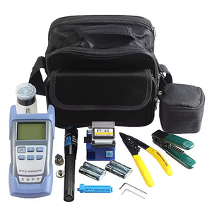 12PCS FTTH Optic Tool Kit Optical Power Meter 1mw Laser Pointer Visual <strong>Fault</strong> <strong>Locator</strong> 5km Drop <strong>Cable</strong> Stripper Fiber Cleaver FC-6S - Product Image 2