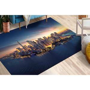 Tapis imprimé en 3D Paysage marin - Tapis mural, Tapis de bureau épais, Tapis fin non tissé - Product Image 1