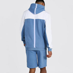 Conjunto de pantalones cortos de gimnasio de alta calidad para hombres, ropa informal transpirable de algodón, manga corta de entrenamiento - Product Image 5