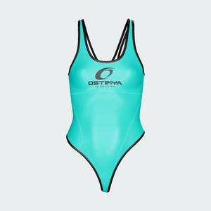 Traje de Baño de Una Pieza para Mujer, Hecho a Medida, de Alta Calidad, Diseño Sólido, Material Spandex/Poliéster, Logotipo Frontal, Transpirable y Elástico - Product Image 6