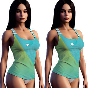 Débardeur pour femme, design tendance, confortable pour la course à pied, le fitness, la gym et le quotidien. - Product Image 5