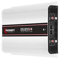Taramps DS 1200x4 2 ohm 1200 watt RMS 4 kanal 300 watt RMS dijital Crossover HPF LPF bridgearaba ses anfisi