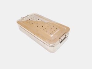 Beste Kwaliteit Autoclavable Roestvrijstalen Opbergdoos Voor Tandheelkundige Chirurgische Instrumenten Handmatige Sterilisatie <span class=keywords><strong>Instrument</strong></span> Chirurgische - Product Image 2