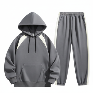 Conjunto Deportivo de Dos Piezas con Capucha para Invierno de ARTIST INDUSTRY, con Logotipo Personalizado, Traje Deportivo Premium para Hombre, 100% Algodón Grueso - Product Image 4