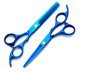 กรรไกรตัดผมสแตนเลสสีรุ้งแบบกำหนดเองได้ - Product Image 3
