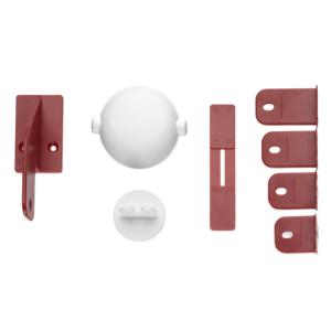 กุญแจล็อคตู้ Reer Pack ขนาด 6 สำหรับประตูคู่ คุณภาพพรีเมียม พร้อมสายรัด - Product Image 2