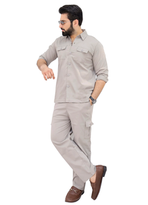 Venta al por mayor de chándal unisex personalizado conjunto de dos piezas con manga larga y cintura elástica pantalones Jogger de alta calidad - Product Image 2