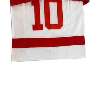 Maillot de hockey sur glace durable bon marché en gros 100% polyester Sublimation personnalisé tous les styles vêtements de hockey cousus sur le dessus - Product Image 2