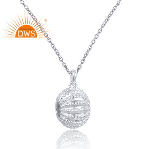 Collar con colgante de plata de ley fina de último diseño, joyería personalizada para mujer, regalo para ella - Product Image 3