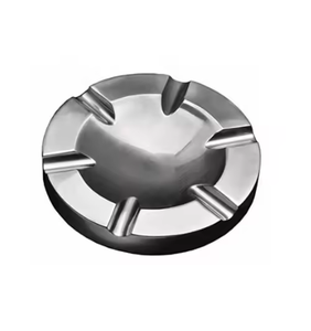 ชุดที่เขี่ยบุหรี่โลหะ2ชิ้นสำหรับบ้านโรงแรมสวนบาร์สำนักงานสำหรับซิการ์ MOQ ต่ำ - Product Image 2