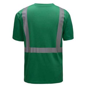 Hola Vis ignífugo de secado rápido ligero Unisex manga corta ropa de trabajo camiseta a prueba de polvo seguridad construcción ropa de trabajo - Product Image 5