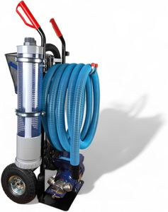 Kit d'aspirateur à boue pour bassin Super Septembre avec pompe à impulsions et séparateur de pierres - Product Image 3