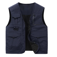 Gilet d'été pour hommes, pêche, randonnée, chasse, gilet multi-poches, veste d'extérieur pour hommes, gilets à bas prix