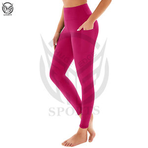 Mallas deportivas personalizadas de moda de alta calidad, mallas deportivas para mujer, mallas de gimnasio, pantalones de talla grande para mujer a la venta - Product Image 2
